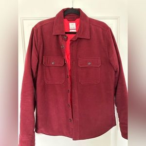 Gap x Steven Alan special edition shirt jacket in burgundy